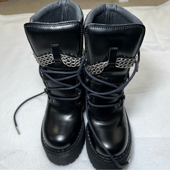 Puma x Fenty by Rihanna Women's Sb Wedge Rihanna Mid-Calf Leather Sneaker - Picture 3 of 15